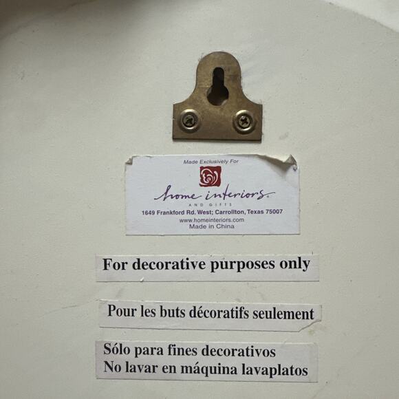 Vintage Home Interiors Sonoma Villa Wall Plate – 15" Fruit Design - Picture 4 of 5